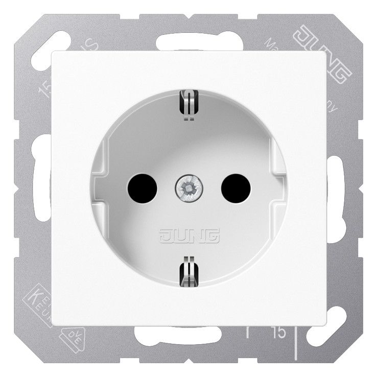 Jung A1520WW SCHUKO Steckdose Serie A/AS alpinweiß