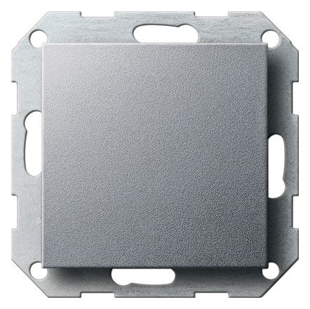 GIRA 026826 Blindabdeckung Tragring System 55 Farbe Alu