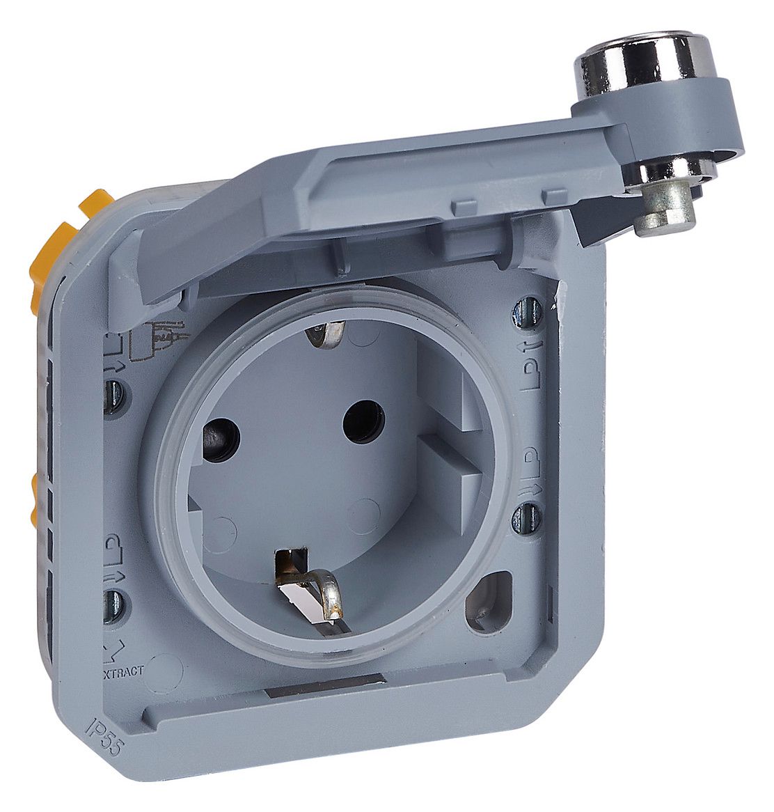 Legrand 069574L Plexo New Einsatz SSDO Steckkl.inkl Schloss ungleich EB IP44 IK