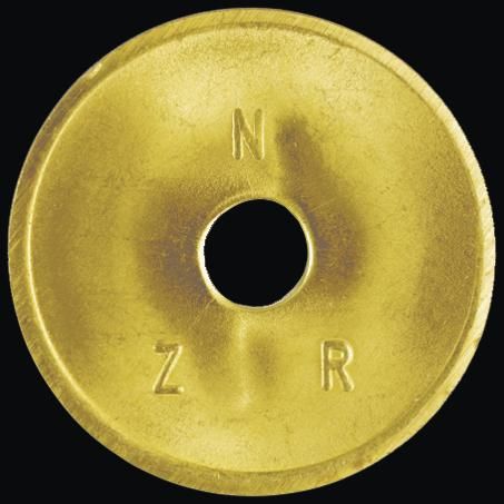 NZR 2020 Wertmarke Standard Messing