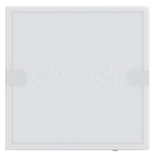 GIRA 5001003 Tastsensor4 Komfort 1fach OneKNX TS4 Weiß