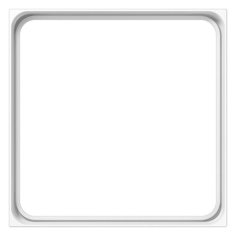 Jung LS981ZWW Zwischenrahmen f.CD Spezialabdeckung alpinweiß