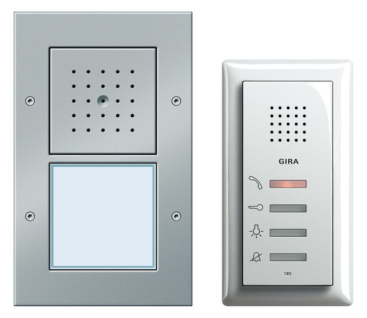 GIRA 049543 Einfamilienhaus-Paket Audio Farbe Alu