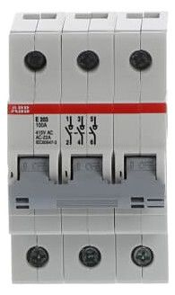ABB E203/100G Trennschalter 3P,100A, Schaltgriff grau