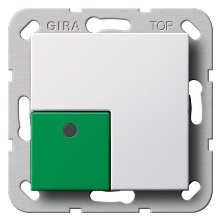 GIRA 291103 Abstelltaster System 55 Reinweiß glänzend