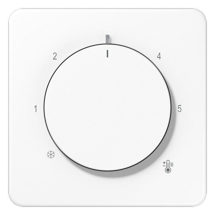 Jung CD1749BFWW Abdeckung f.Thermostat
