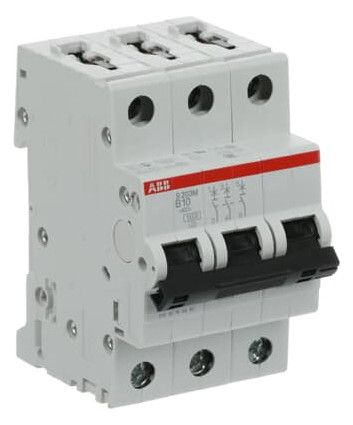 ABB S203M-B10 Sicherungsautomat B-Char., 10 kA, 10A, 3P