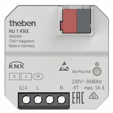 Theben HU 1 KNX 1f UP-Heizungsaktor TP UP Data Secure 4942540