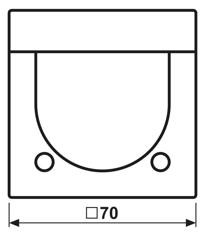 Jung BTLS17182WW JUNG HOME Weiß (WW)