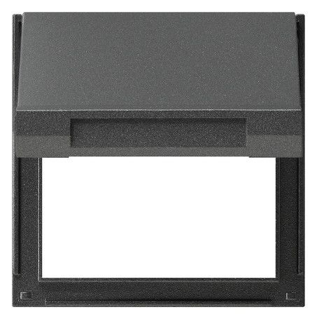 GIRA 065467 Adapterrahmen Klappdeckel TX_44 WG UP Anthrazit