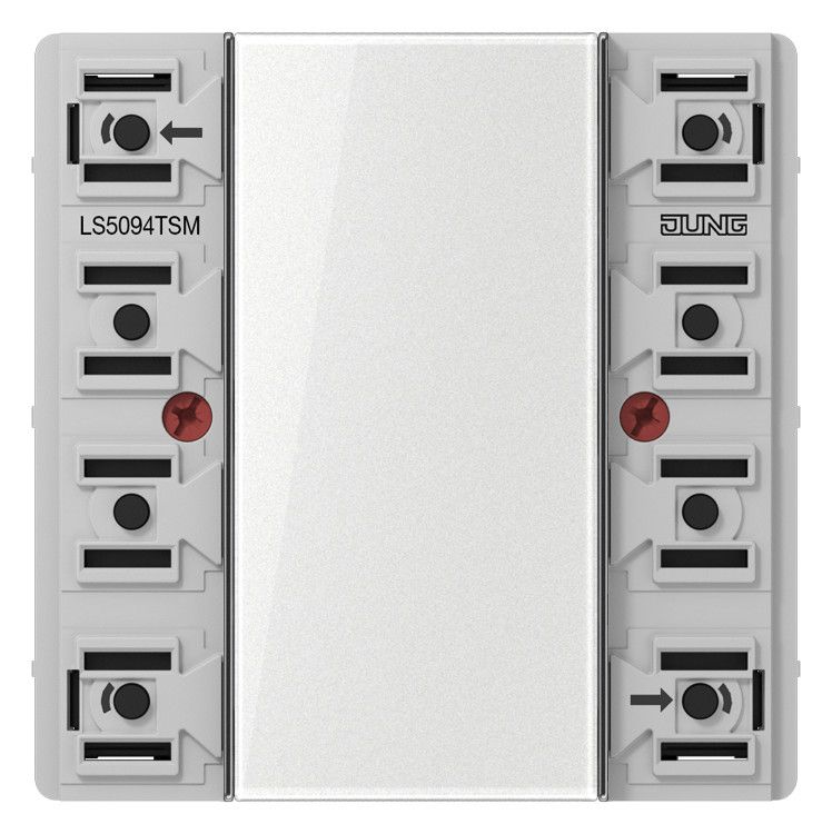 Jung LS5094TSM KNX Tastsensormodul 4fach transparente Abdeckung