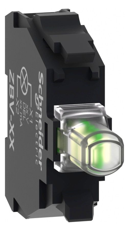 Schneider ZBVB1 LED-Modul weiß 24VACDC Schraubanschluß D22mm