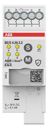 ABB BE/S4.20.3.2 Binäreingang 4f Kontaktabfrage manuelle 2CDG110276R0011