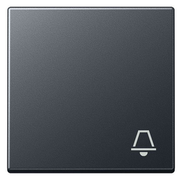 Jung A590BFKANM Wippe Symbol Klingel Anthrazit matt