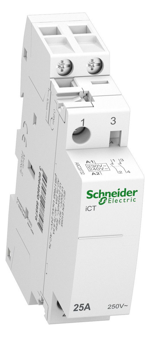 Schneider A9C20732 Installationsschütz iCT 25A 2S 230/240V 50Hz