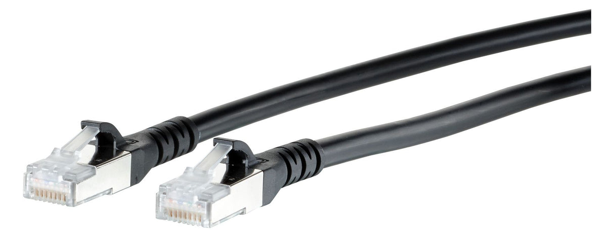 Metz 1308452000-E Patchkabel 2m schwarz Cat.6A AWG26