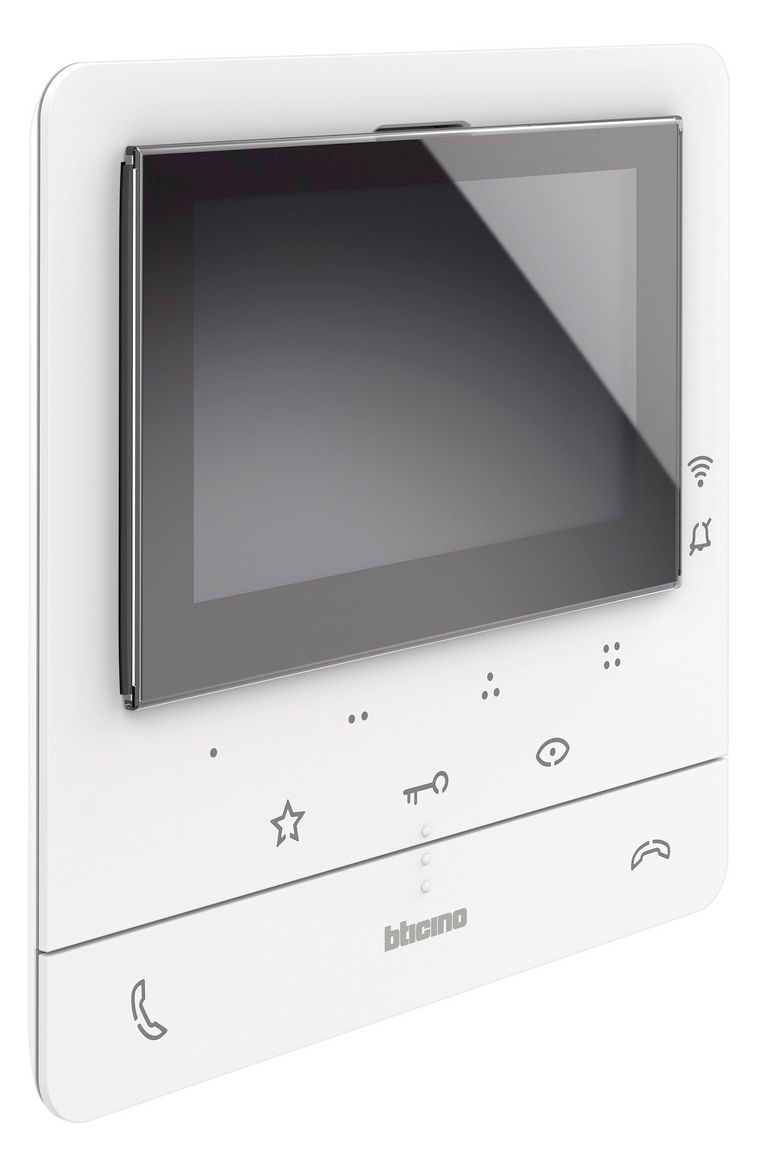 BTicino 344932 CLASSE100 X16E Hörerlose AP-Video Hausstation m.Farb-LCD 5z Smart