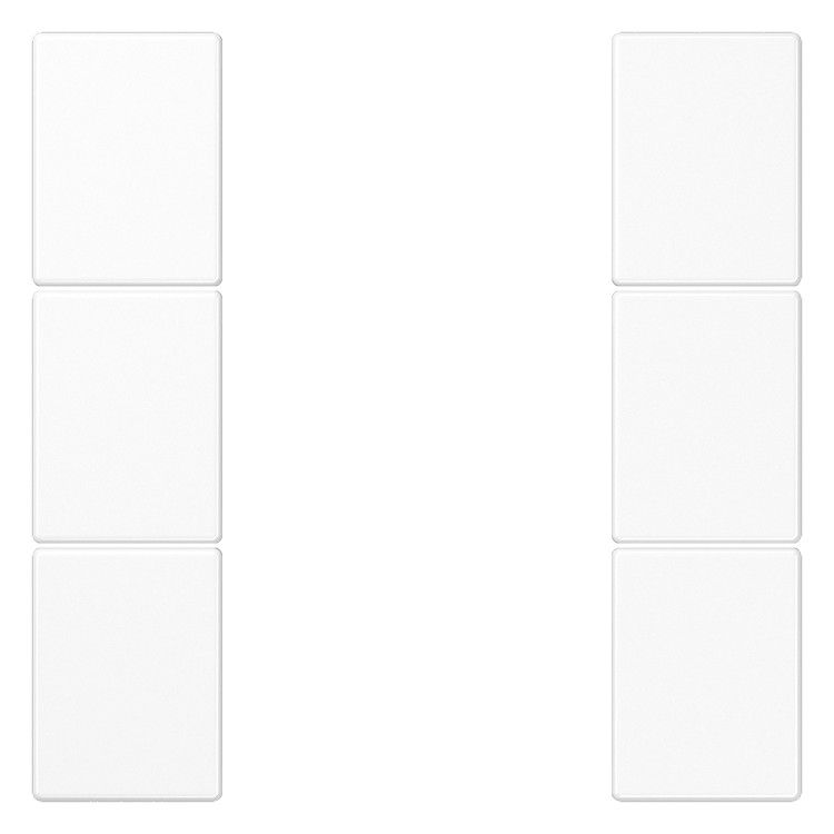 Jung LS503TSAWW Tastensatz 3fach kpl alpinweiß