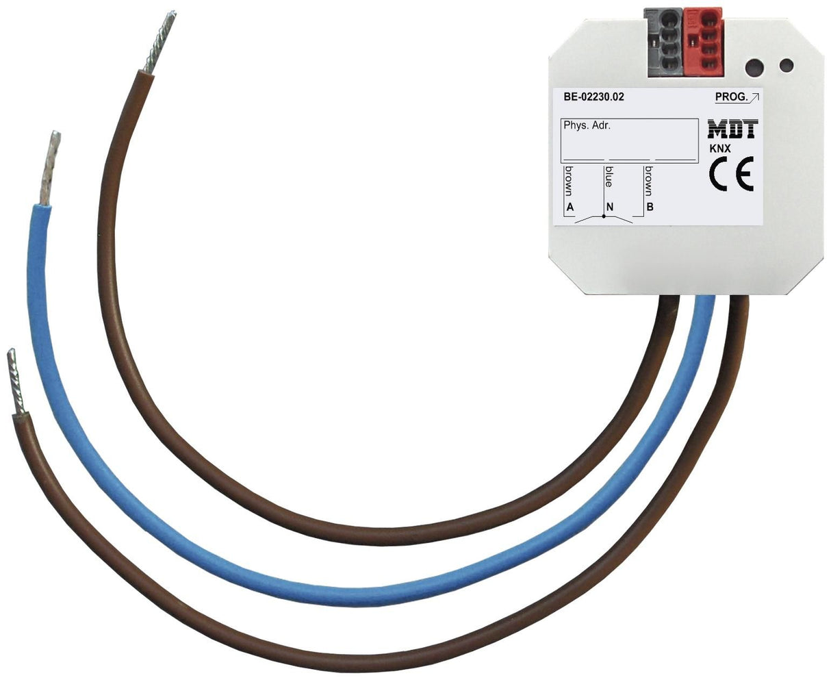 MDT BE-02230.02 Tasterinterface/Taster- schnittstelle 2fach UP 230VAC
