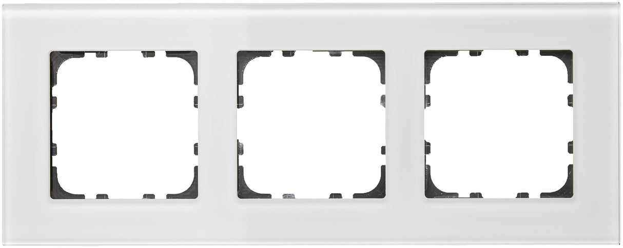 MDT BE-GTR3W.01 Glasrahmen 3fach Weiß