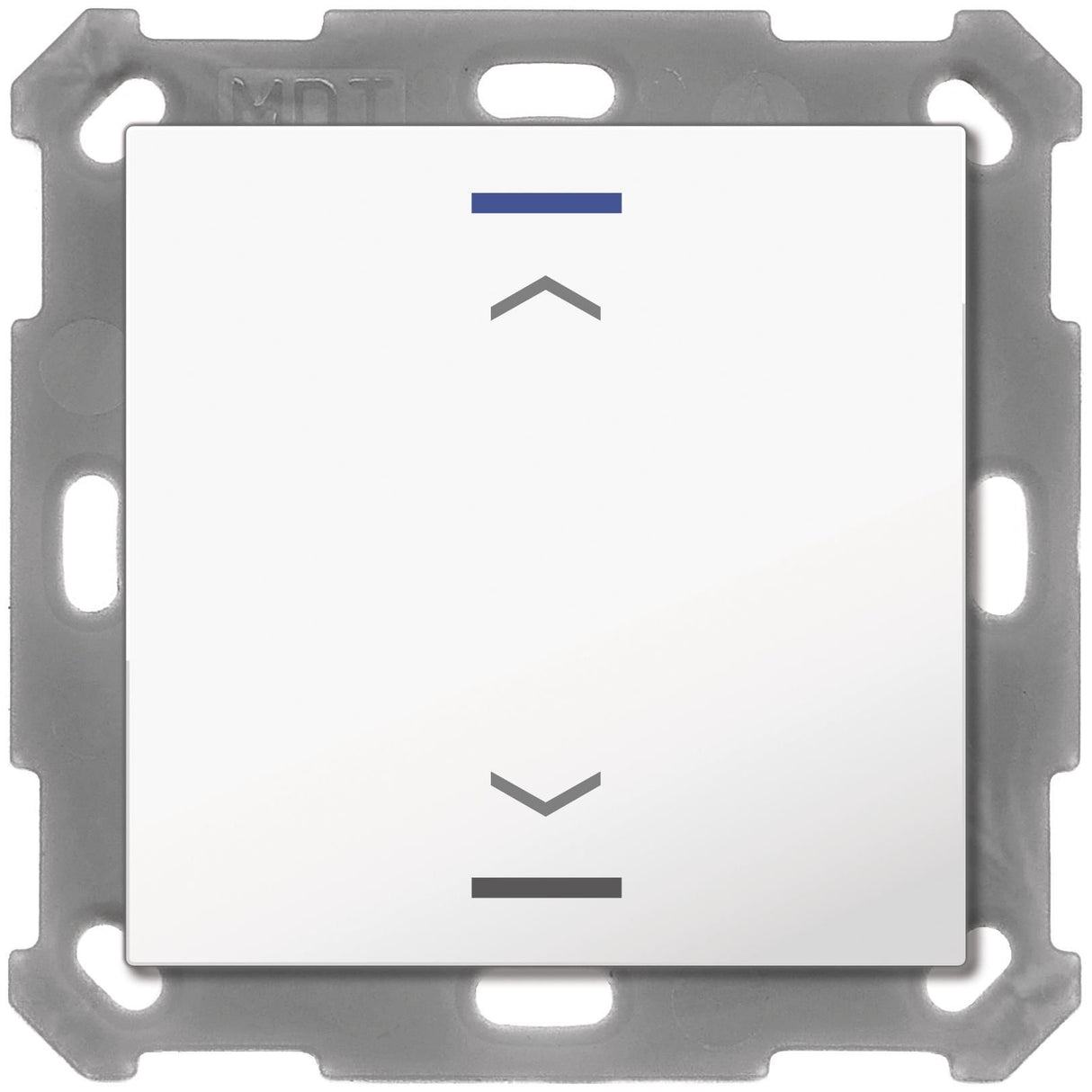 MDT BE-TAL5501.A1 Taster Light 55 1fach RGBW Reinweiß glänzend Jalousie