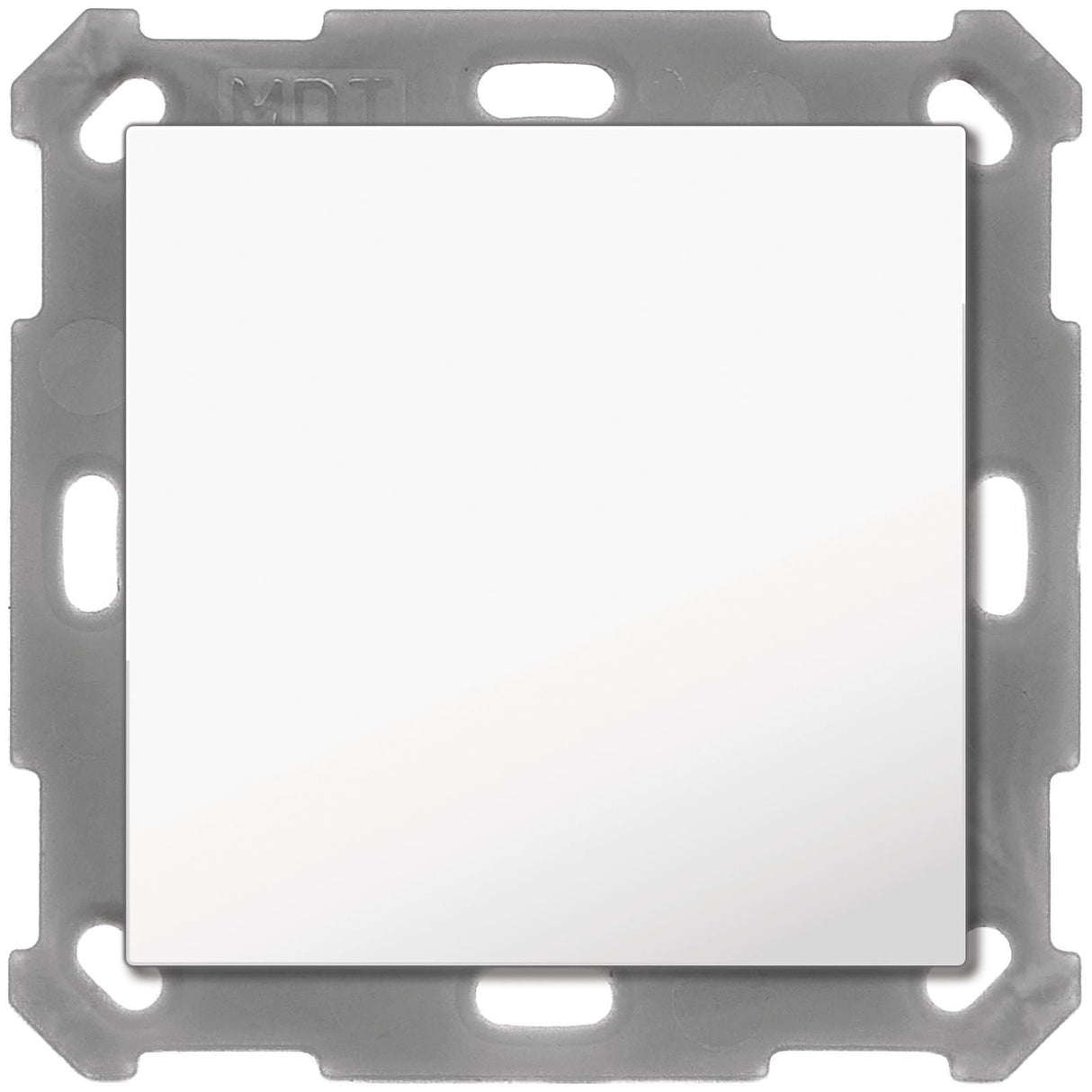 MDT BE-TAL55B1.01 Taster Light 55 Basic 1fach Reinweiß glänzend Neutral