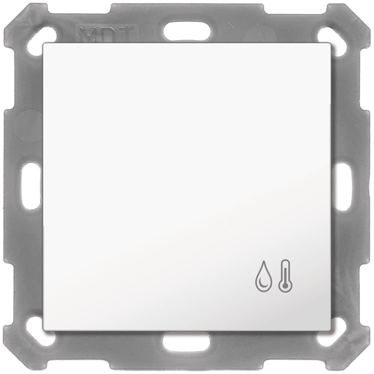 MDT SCN-TFS55.01 Raumtemperatur-/ Feuchtesensor 55 Reinweiß glänzend