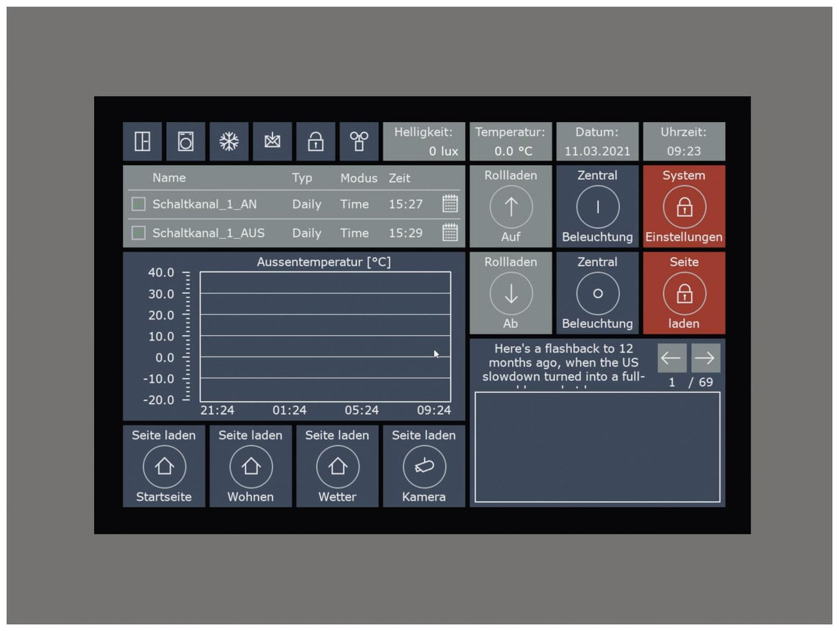 MDT VC-1001.04 VisuControl 10z/25,6cm Touchpanel