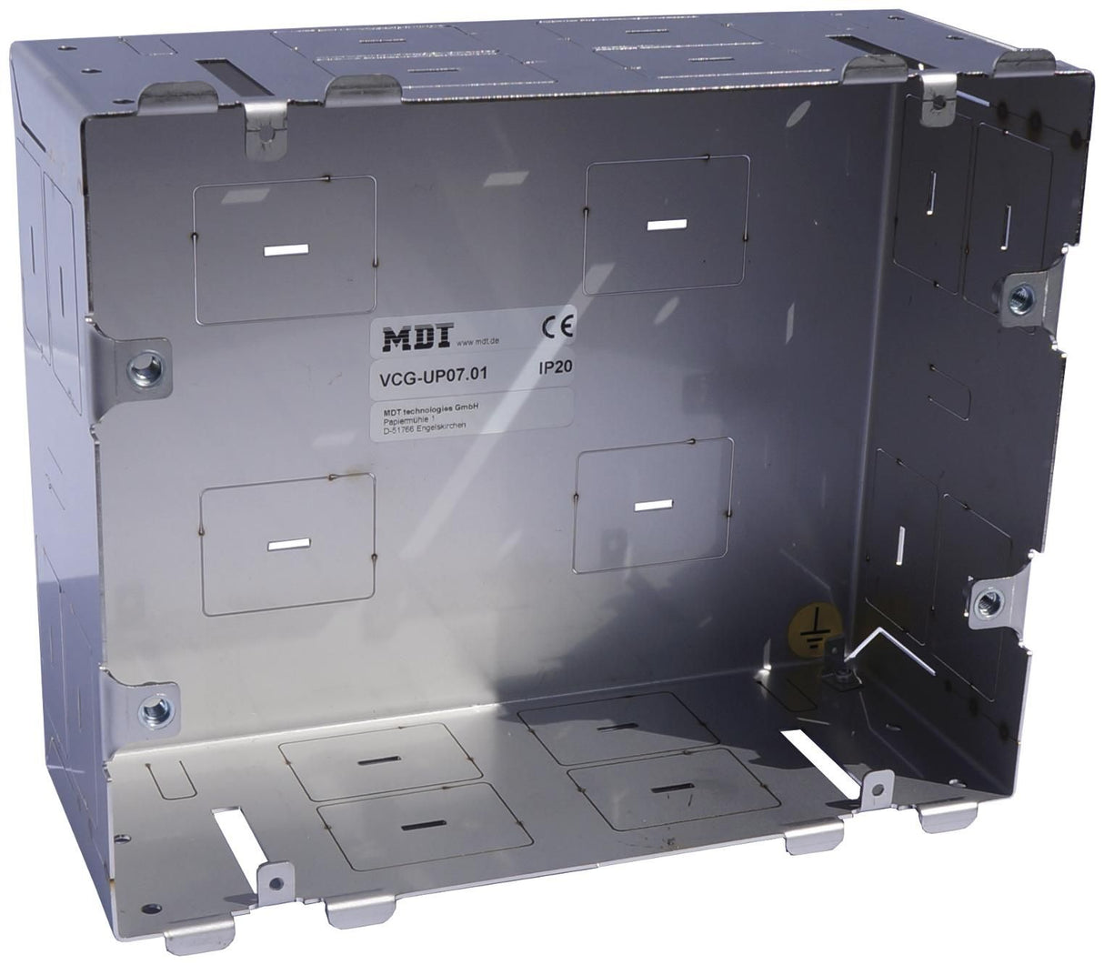 MDT VCG-UP07.01 VisuControl 7z Unterputzdose Metall