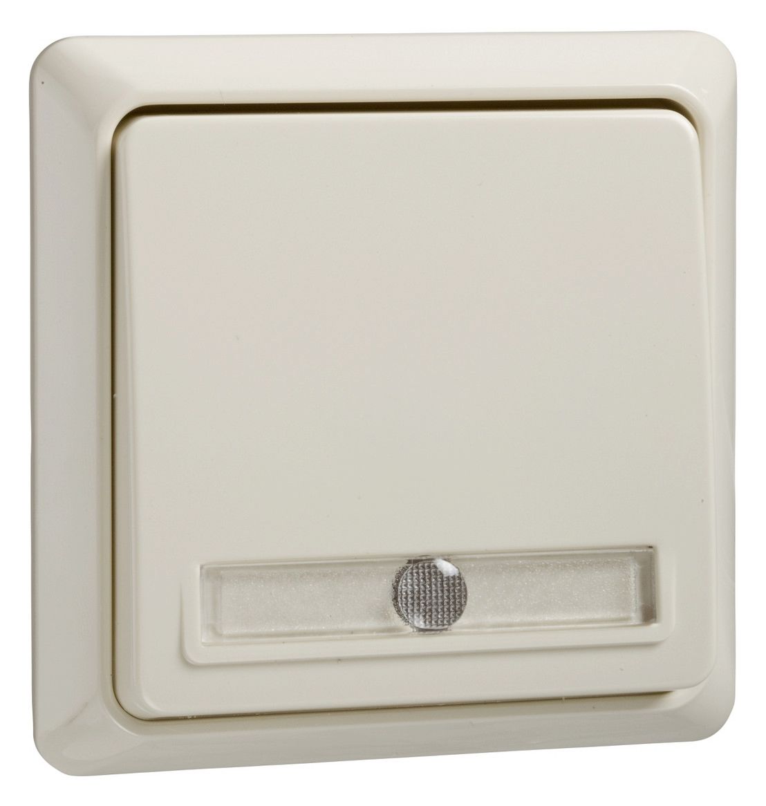 Elso 512110 Taster 10A beleucht komplett perlweiß