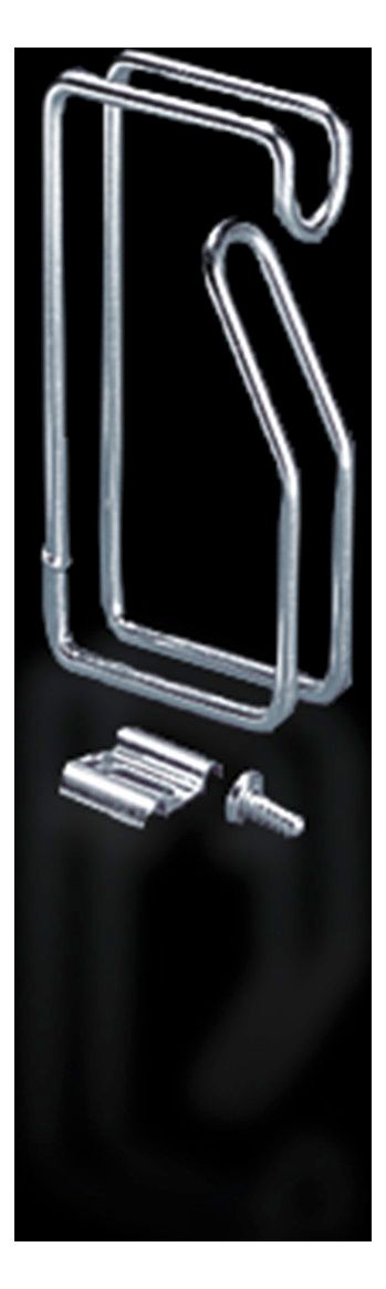 Rittal DK 7111000 Führungsbügel 1=10 chromatiert