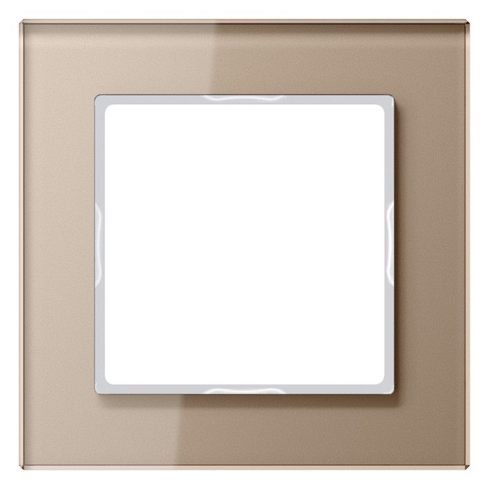 Jung AC581GLCH Glasrahmen 1fach champagner