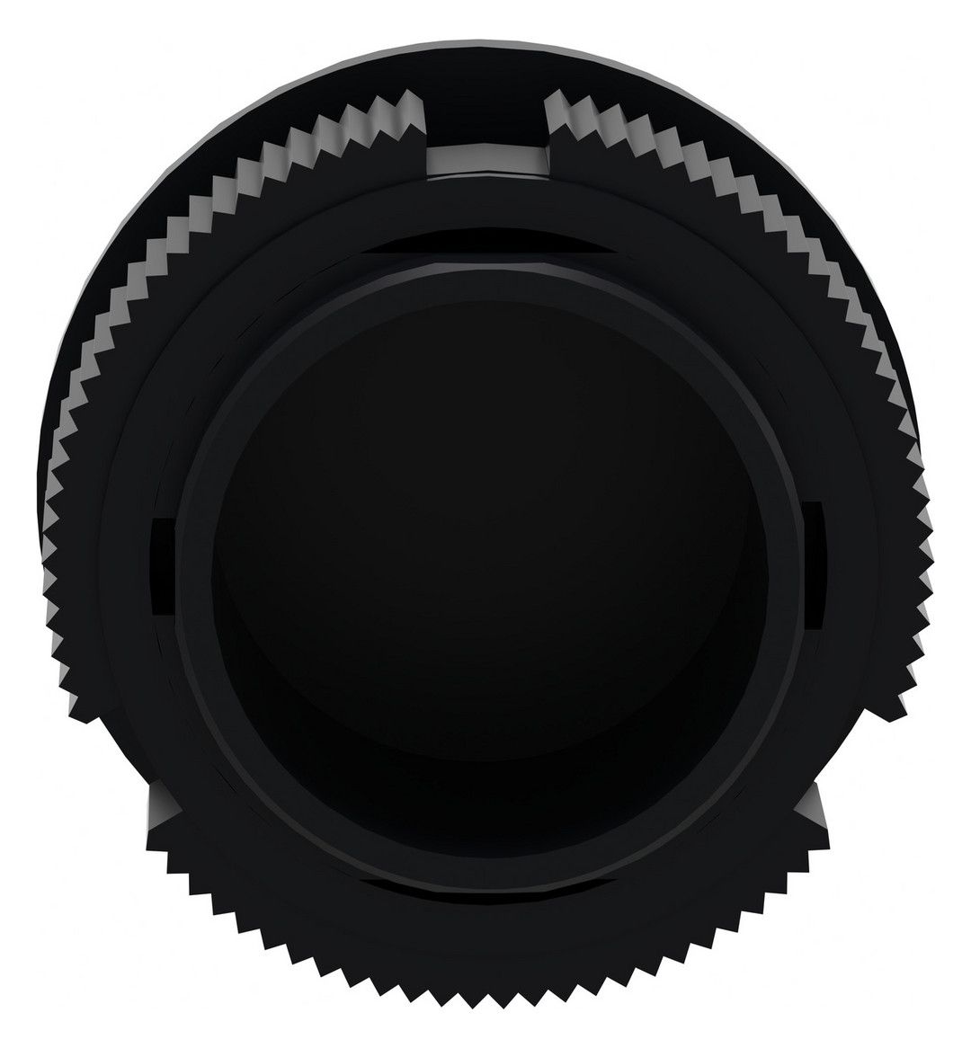 Schneider ZB2SZ3 Blindverschluss schwarz f.Gehäuse od.Hängetaster D22mm Metall