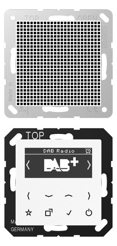 Jung DABA1WW Smart Radio DAB+Set Mono