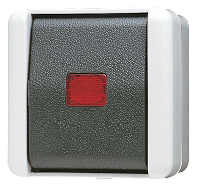 Jung 806KOW AP/WG Wipp-Kontrollschalter Universal Aus-Wechsel 10AX 250VAC WG800