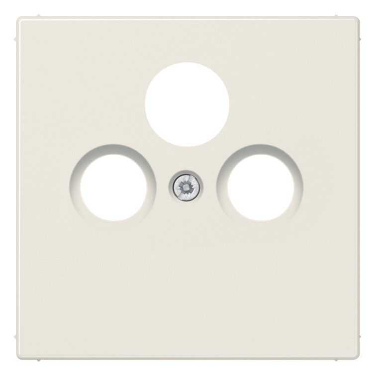 Jung LS990SAT Abdeckung 3Loch f.SAT-TV weiß