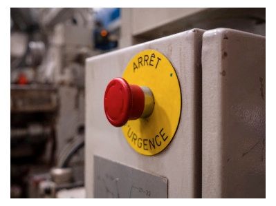 Schneider ZBY9101 Leerschild 60mm gelb f.Pilzdrucktaster NOT-AUS Funktion