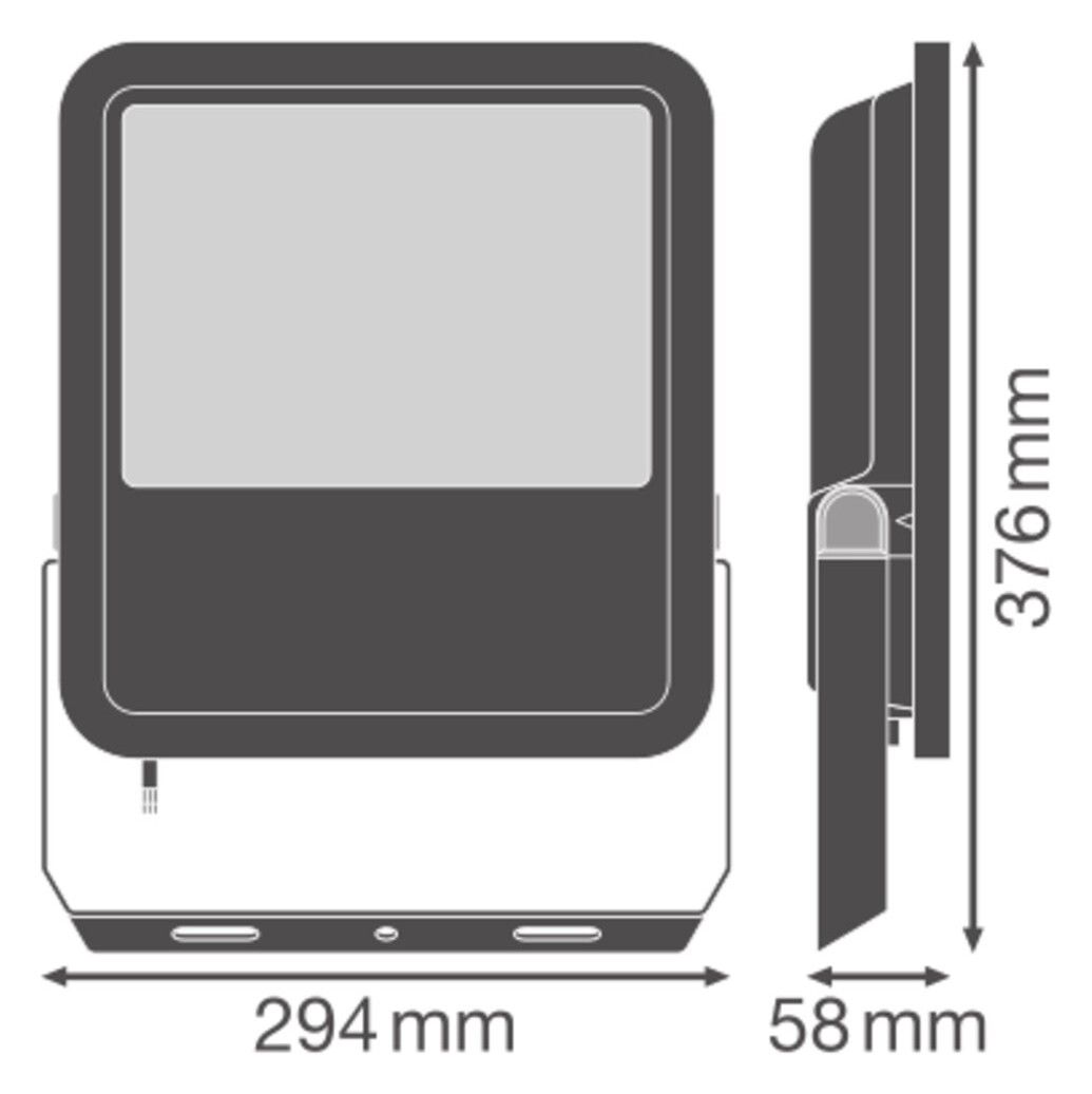 Ledvance FL 200 P 133W 20KLM 840 PS SY100 BK Fluter