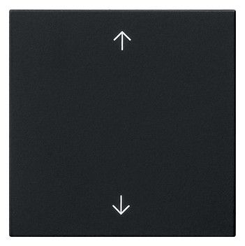 GIRA 5361005 S3000 Bedienaufsatz Pfeile System 55 Schwarz matt (lackiert)