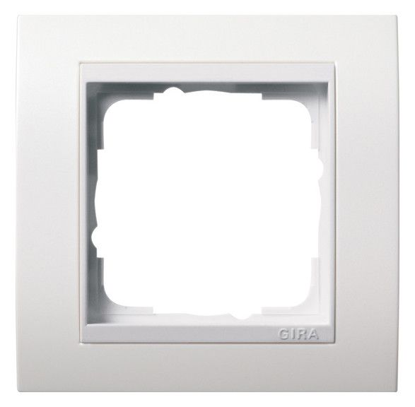 GIRA 0211803 Abdeckrahmen 1fach Zwischen rahmen RW gl. Event Reinweiß