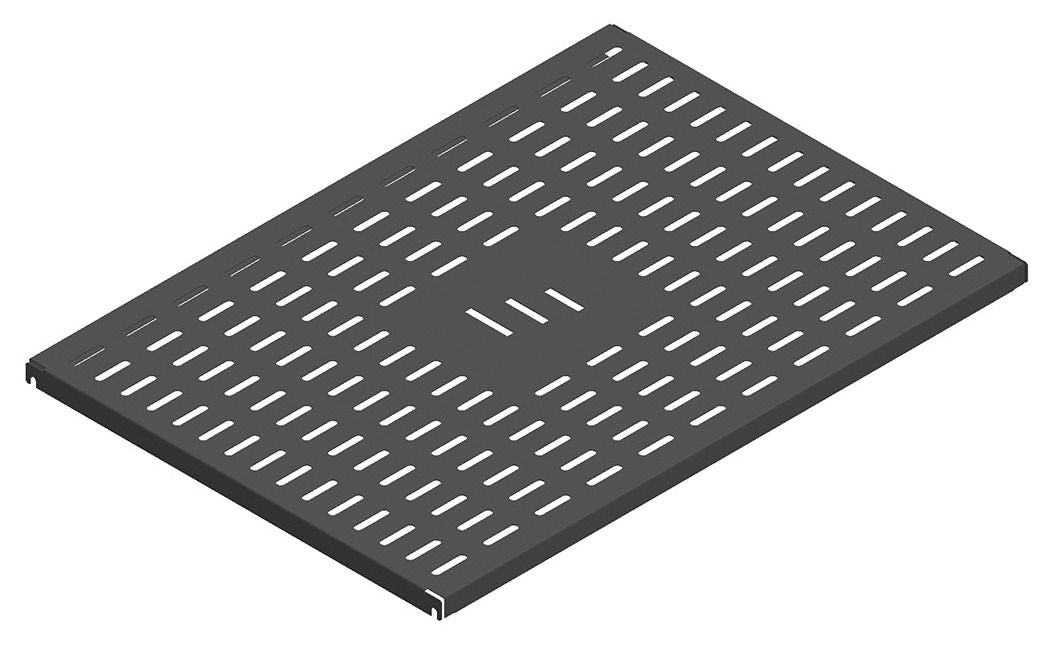 ENOC FH 580-S 19z-Fachboden Fest Strukturlack ENOC System Tiefschwarz RAL 9005