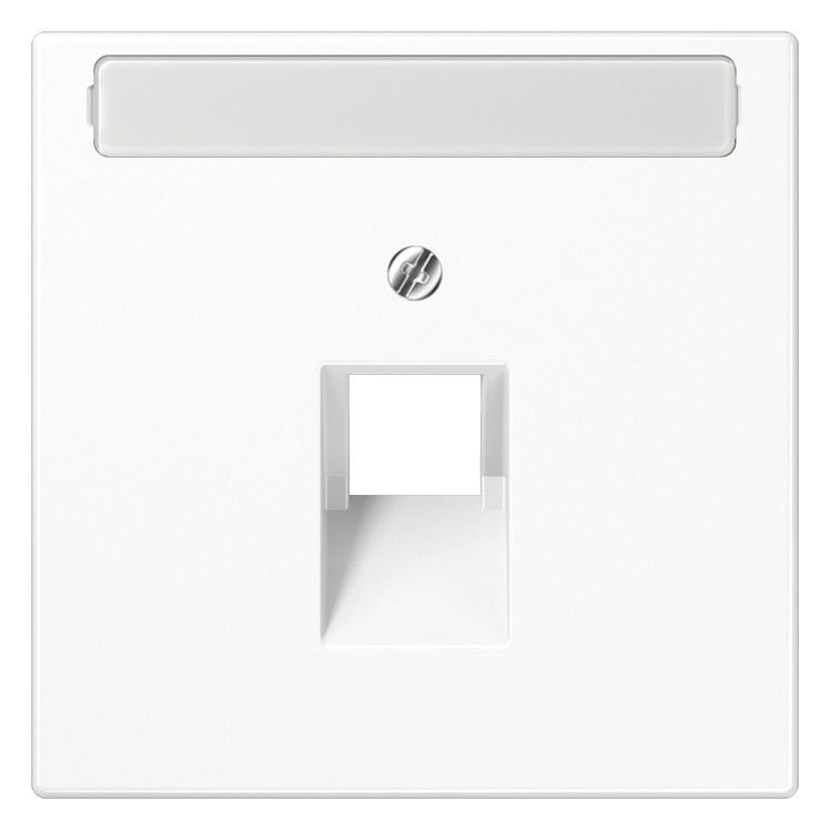 Jung LS969-1NAUAWW Abdeckung Schriftfeld f.IAE/UAE 1x8polig alpinweiß