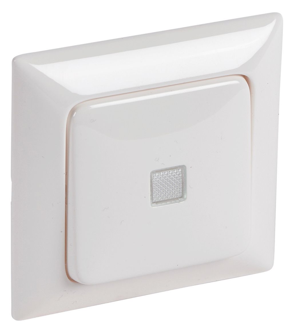 Legrand 776161 Wippe Kontroll Aus/ Wechsel volle Platte Creo ultraweiß