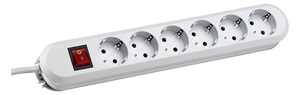 Bachmann 381.251K Tischsteckdose Weiß