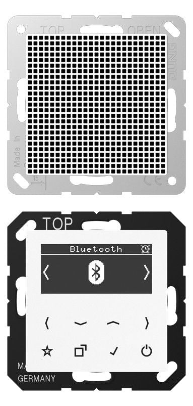Jung DABA1BTWW Smart Radio DAB+m.Bluetooth-Set Mono