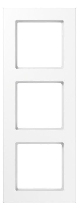 Jung A5583BFWW Rahmen 3f.bruchsicher f.waager.u.senkr.komb.