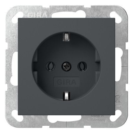 GIRA 418828 SCHUKO-Steckdose System 55 Anthrazit