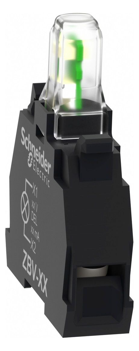 Schneider ZBVB1 LED-Modul weiß 24VACDC Schraubanschluß D22mm