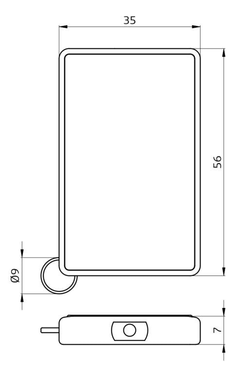 BEG 92090 IR-RC-Mini Fernbedienung LUXOMAT