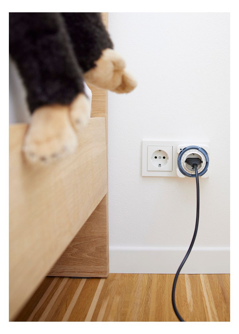 Theben timer 26 safety-plus Analoge Steckdosen-Zeitschaltuhr Tag 0260833